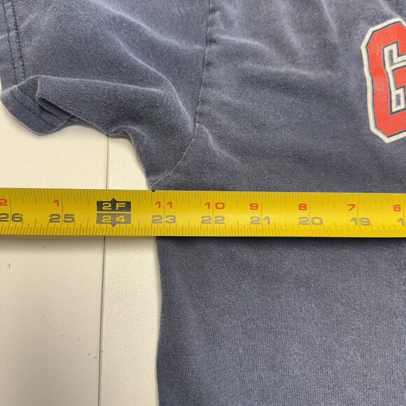 Vintage Gonzaga University T Shirt Mens XL 23x26 Blue College Y2K - Picture 7 of 8